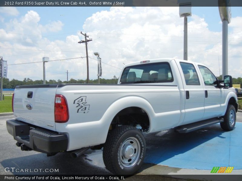  2012 F350 Super Duty XL Crew Cab 4x4 Oxford White