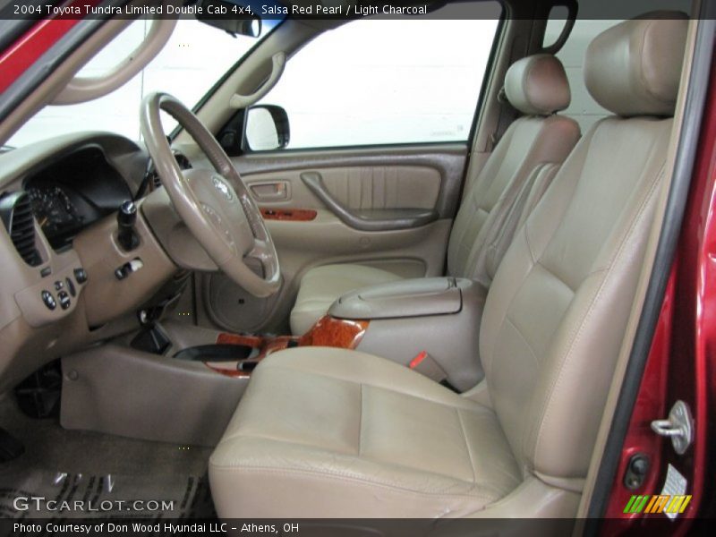 Salsa Red Pearl / Light Charcoal 2004 Toyota Tundra Limited Double Cab 4x4