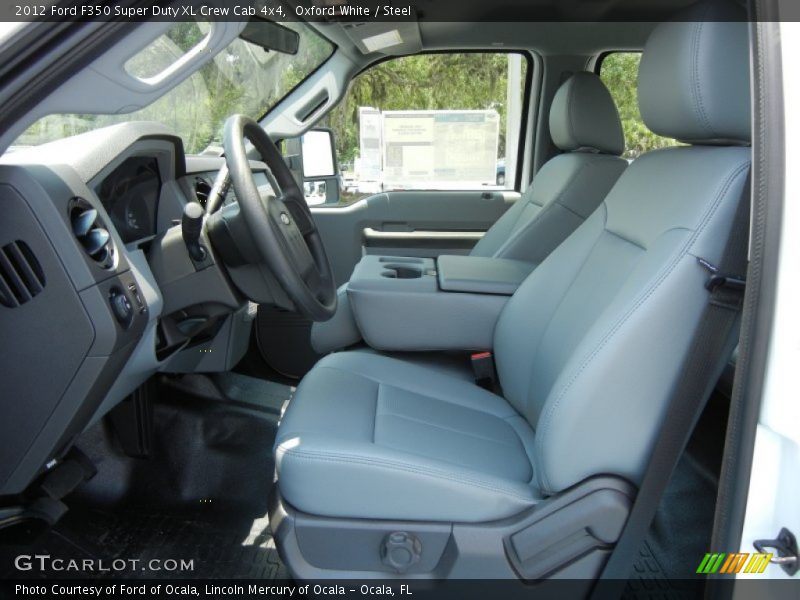 Front Seat of 2012 F350 Super Duty XL Crew Cab 4x4