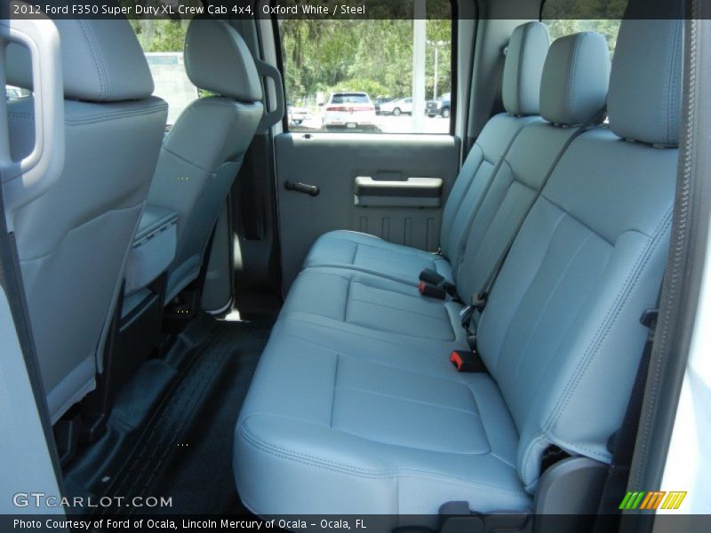 Rear Seat of 2012 F350 Super Duty XL Crew Cab 4x4