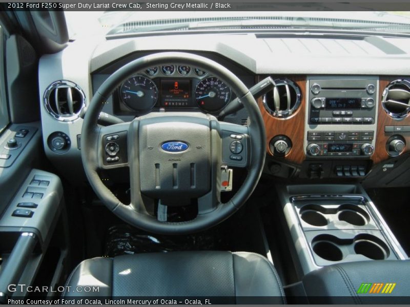 Dashboard of 2012 F250 Super Duty Lariat Crew Cab