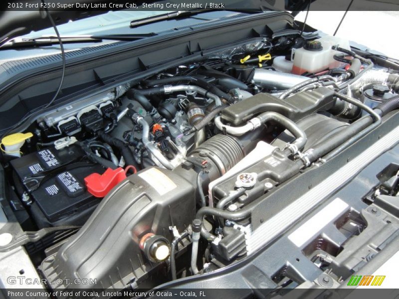  2012 F250 Super Duty Lariat Crew Cab Engine - 6.7 Liter OHV 32-Valve B20 Power Stroke Turbo-Diesel V8