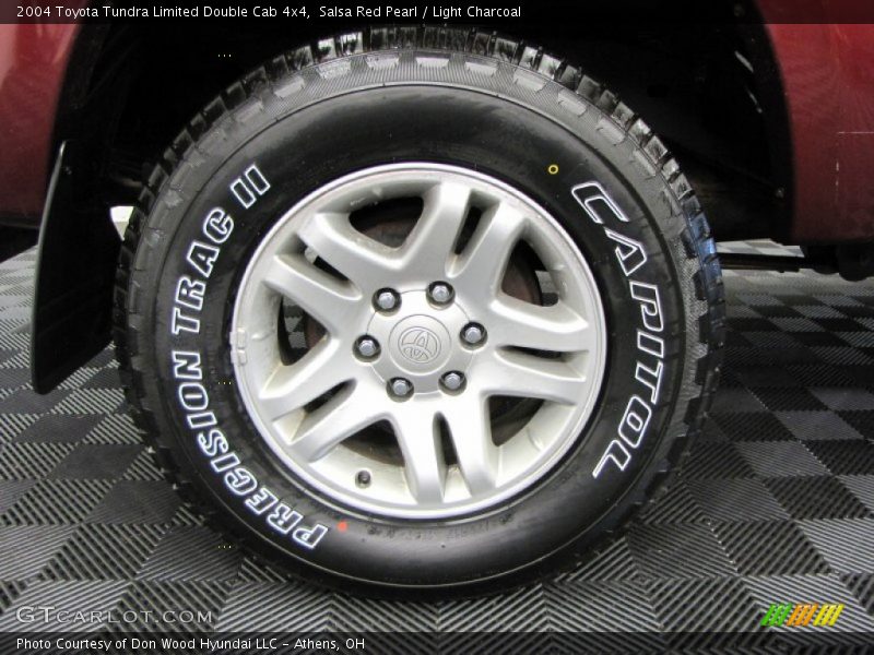 Salsa Red Pearl / Light Charcoal 2004 Toyota Tundra Limited Double Cab 4x4