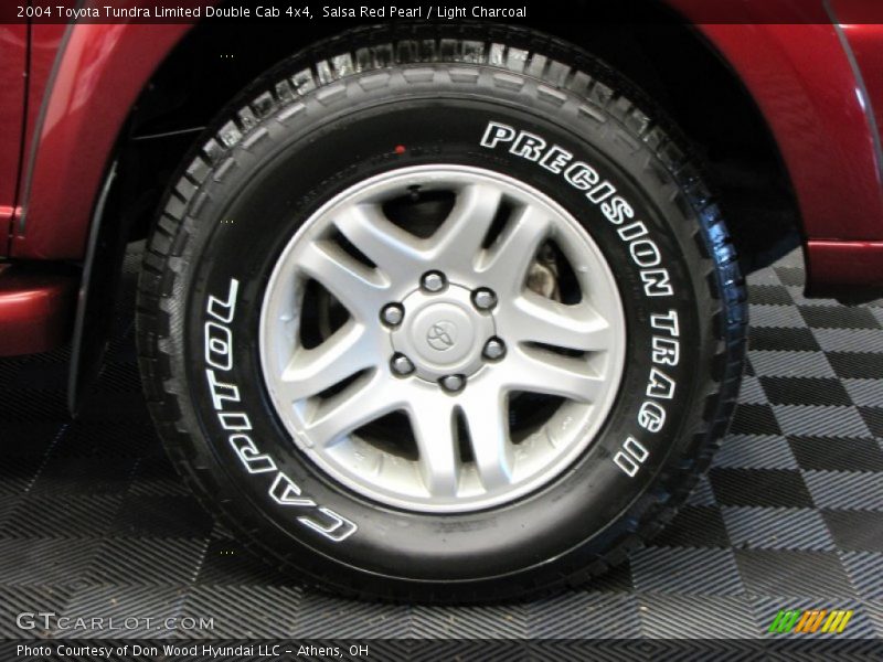 Salsa Red Pearl / Light Charcoal 2004 Toyota Tundra Limited Double Cab 4x4