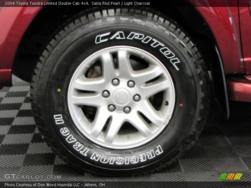 Salsa Red Pearl / Light Charcoal 2004 Toyota Tundra Limited Double Cab 4x4