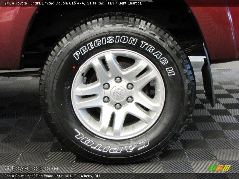 Salsa Red Pearl / Light Charcoal 2004 Toyota Tundra Limited Double Cab 4x4