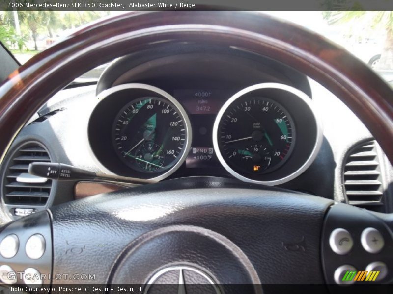 Alabaster White / Beige 2006 Mercedes-Benz SLK 350 Roadster