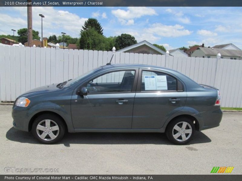 Wintergreen / Charcoal 2010 Chevrolet Aveo LT Sedan