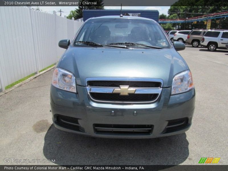Wintergreen / Charcoal 2010 Chevrolet Aveo LT Sedan