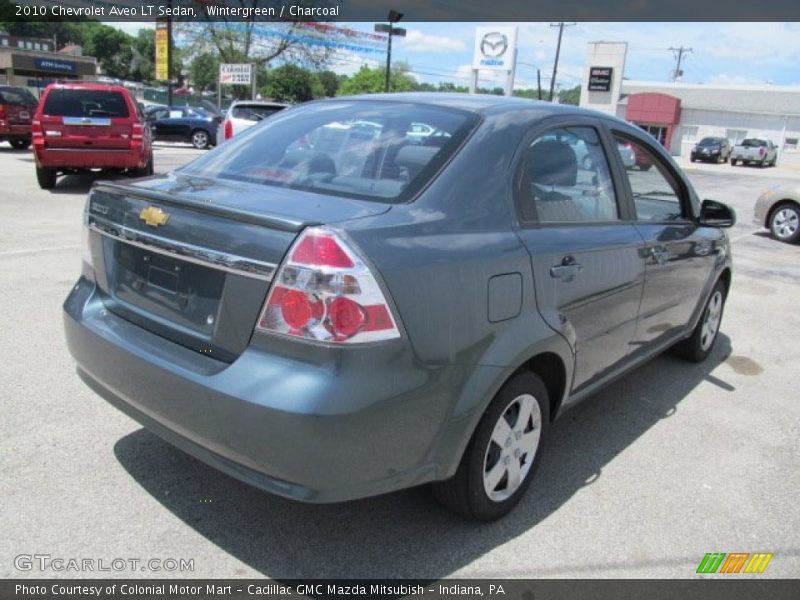 Wintergreen / Charcoal 2010 Chevrolet Aveo LT Sedan