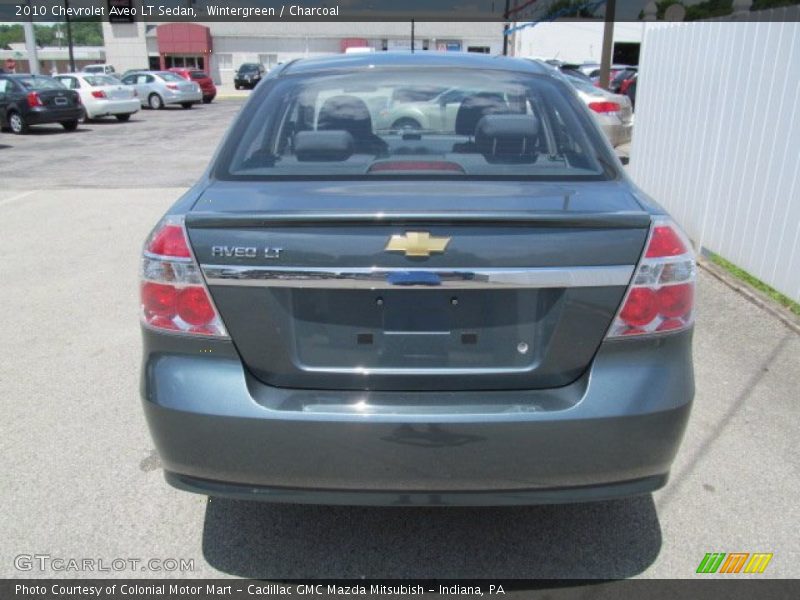Wintergreen / Charcoal 2010 Chevrolet Aveo LT Sedan
