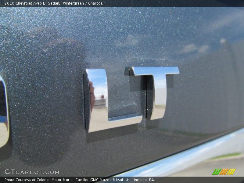 Wintergreen / Charcoal 2010 Chevrolet Aveo LT Sedan