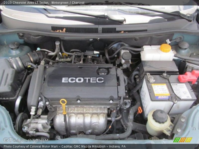 Wintergreen / Charcoal 2010 Chevrolet Aveo LT Sedan