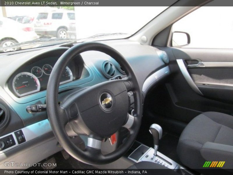 Wintergreen / Charcoal 2010 Chevrolet Aveo LT Sedan