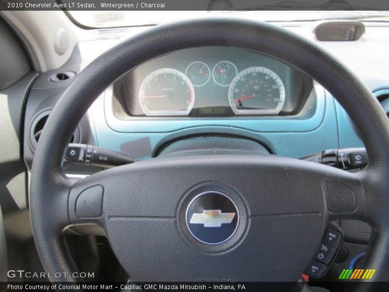 Wintergreen / Charcoal 2010 Chevrolet Aveo LT Sedan