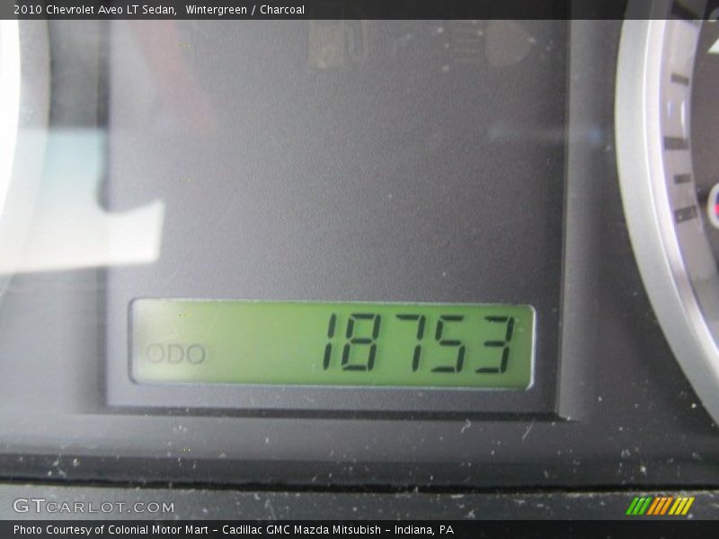 Wintergreen / Charcoal 2010 Chevrolet Aveo LT Sedan