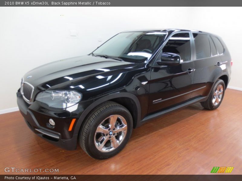Black Sapphire Metallic / Tobacco 2010 BMW X5 xDrive30i