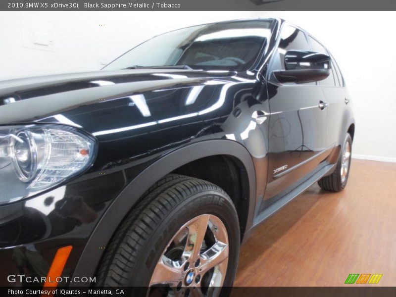 Black Sapphire Metallic / Tobacco 2010 BMW X5 xDrive30i