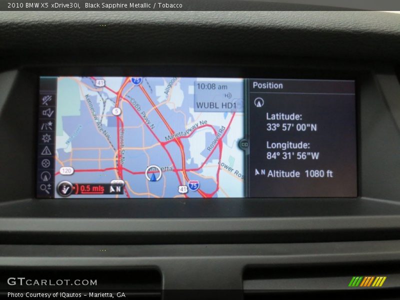 Black Sapphire Metallic / Tobacco 2010 BMW X5 xDrive30i