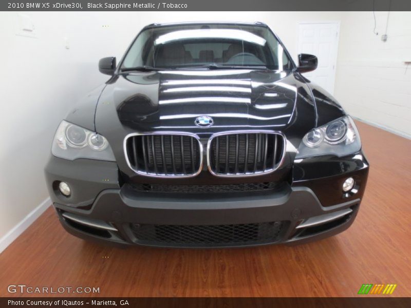 Black Sapphire Metallic / Tobacco 2010 BMW X5 xDrive30i