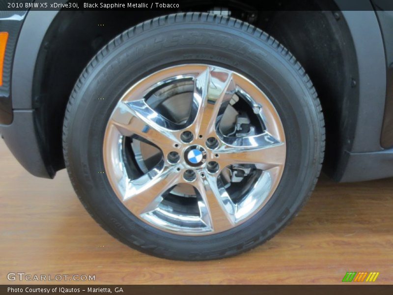 Black Sapphire Metallic / Tobacco 2010 BMW X5 xDrive30i