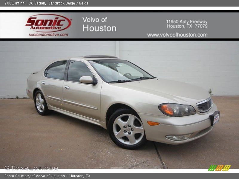 Sandrock Beige / Beige 2001 Infiniti I 30 Sedan