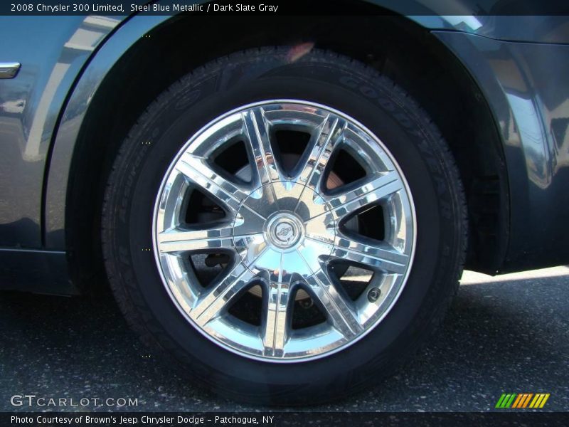 Steel Blue Metallic / Dark Slate Gray 2008 Chrysler 300 Limited