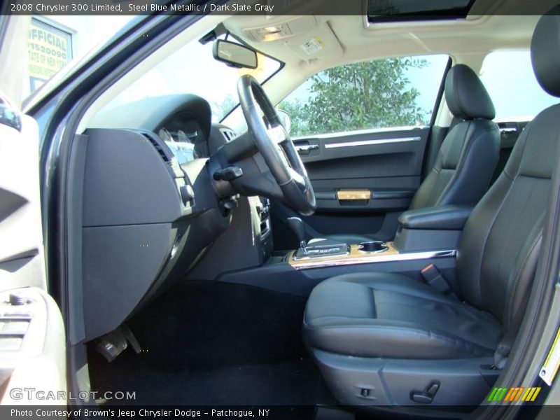 Steel Blue Metallic / Dark Slate Gray 2008 Chrysler 300 Limited