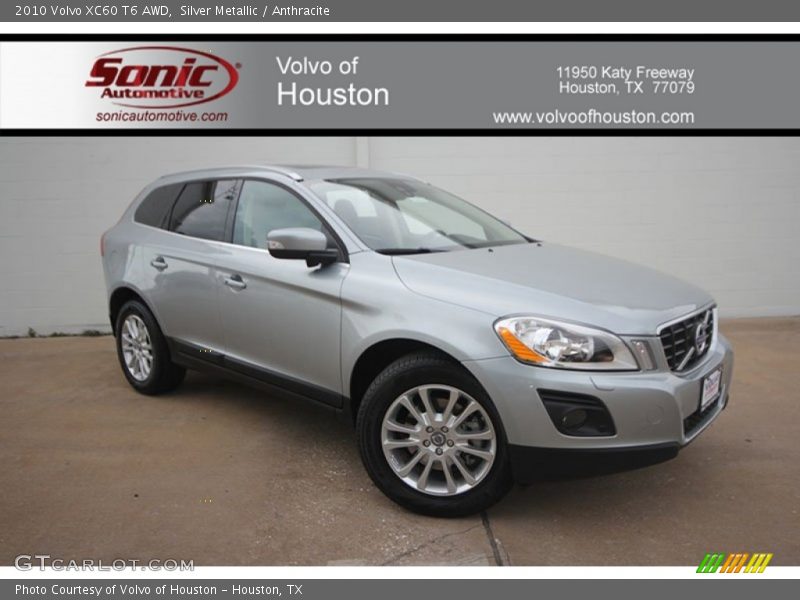 Silver Metallic / Anthracite 2010 Volvo XC60 T6 AWD