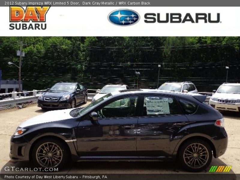 Dark Gray Metallic / WRX Carbon Black 2012 Subaru Impreza WRX Limited 5 Door