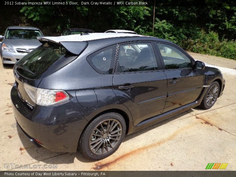 Dark Gray Metallic / WRX Carbon Black 2012 Subaru Impreza WRX Limited 5 Door