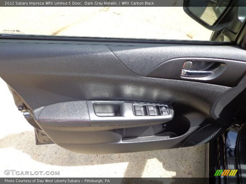 Dark Gray Metallic / WRX Carbon Black 2012 Subaru Impreza WRX Limited 5 Door