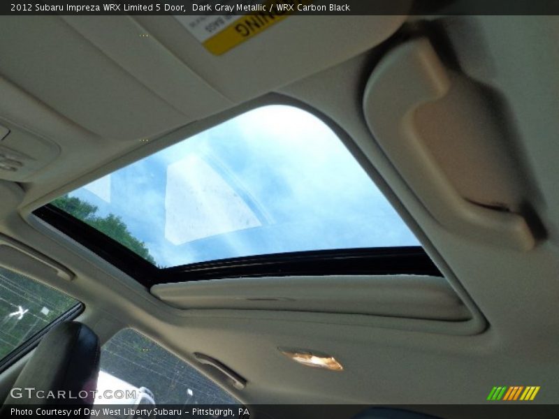 Dark Gray Metallic / WRX Carbon Black 2012 Subaru Impreza WRX Limited 5 Door