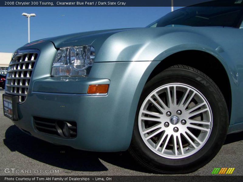 Clearwater Blue Pearl / Dark Slate Gray 2008 Chrysler 300 Touring
