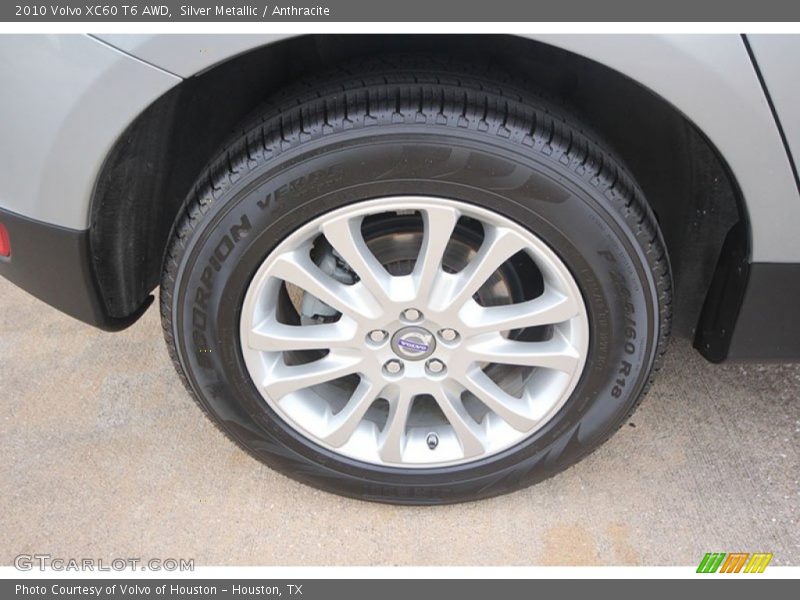 Silver Metallic / Anthracite 2010 Volvo XC60 T6 AWD