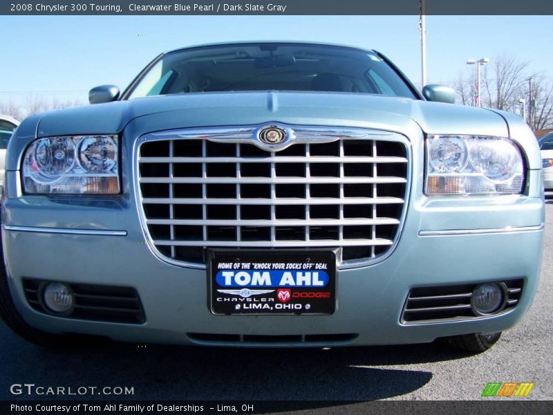 Clearwater Blue Pearl / Dark Slate Gray 2008 Chrysler 300 Touring