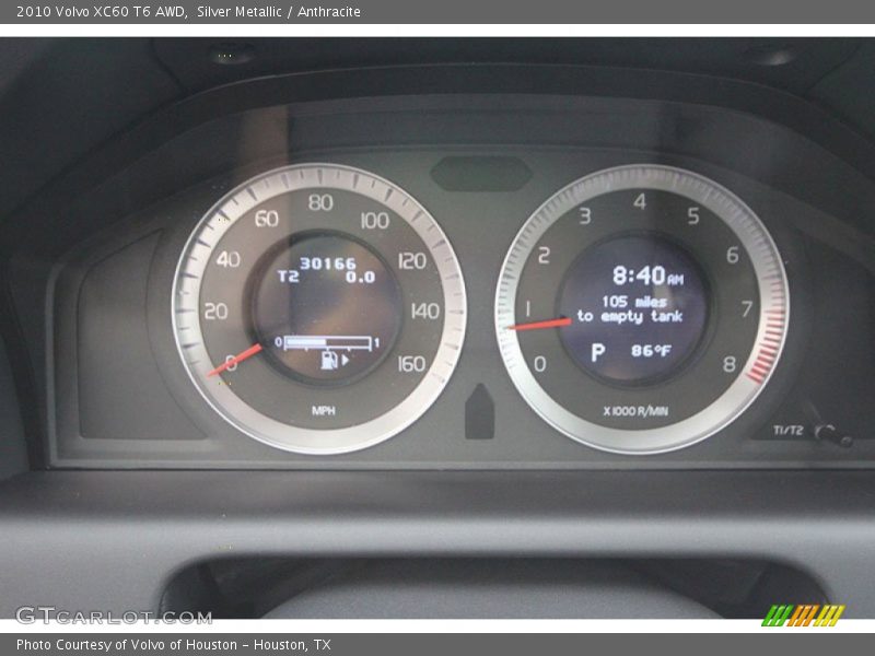 Silver Metallic / Anthracite 2010 Volvo XC60 T6 AWD
