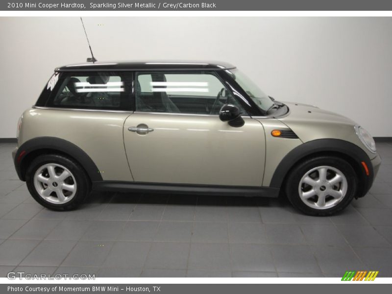 Sparkling Silver Metallic / Grey/Carbon Black 2010 Mini Cooper Hardtop