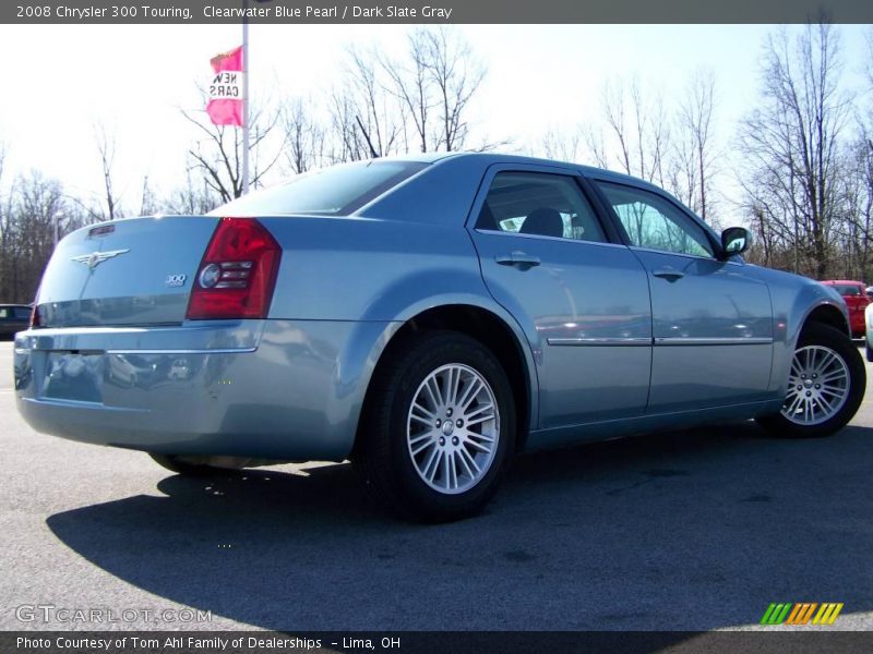 Clearwater Blue Pearl / Dark Slate Gray 2008 Chrysler 300 Touring