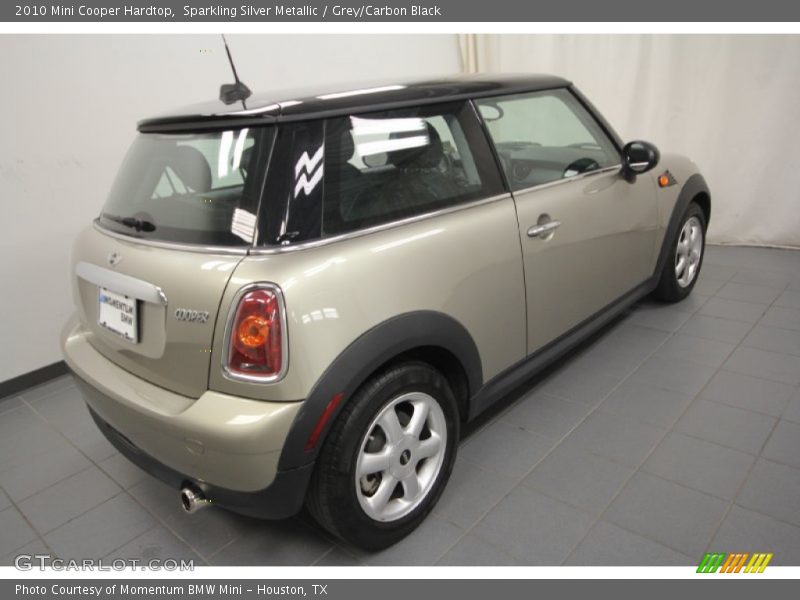 Sparkling Silver Metallic / Grey/Carbon Black 2010 Mini Cooper Hardtop