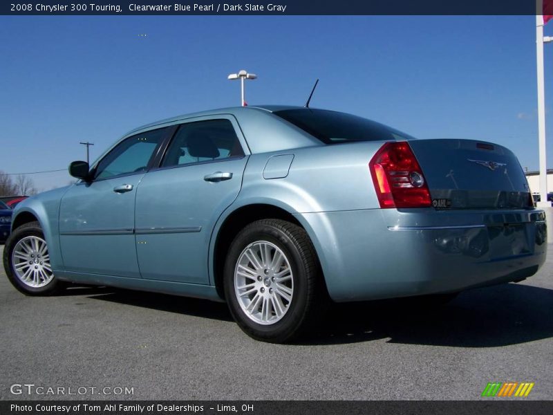 Clearwater Blue Pearl / Dark Slate Gray 2008 Chrysler 300 Touring