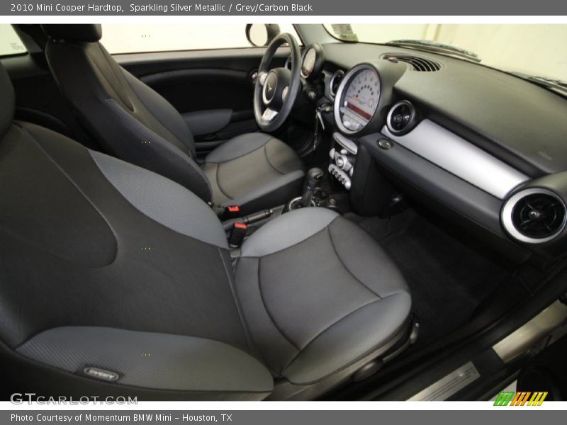 Sparkling Silver Metallic / Grey/Carbon Black 2010 Mini Cooper Hardtop