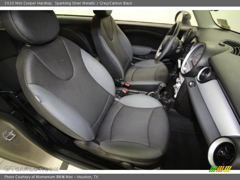 Sparkling Silver Metallic / Grey/Carbon Black 2010 Mini Cooper Hardtop