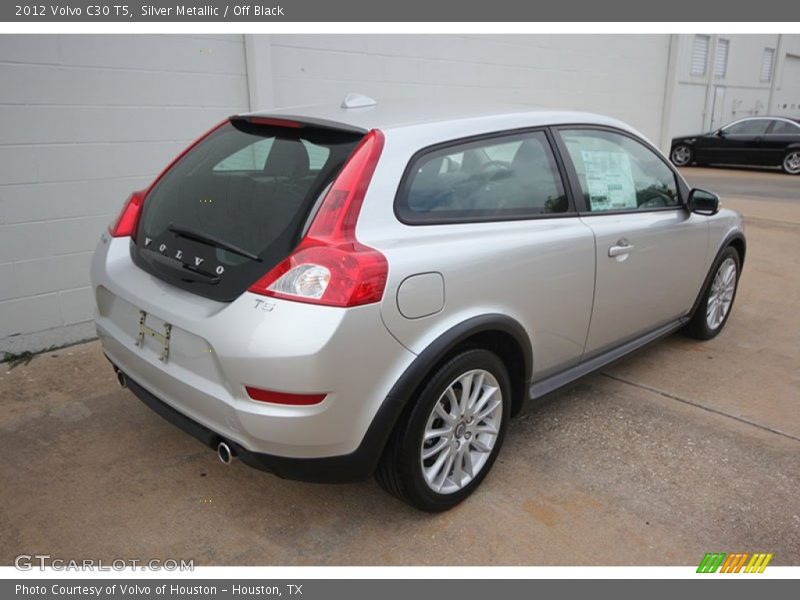 Silver Metallic / Off Black 2012 Volvo C30 T5