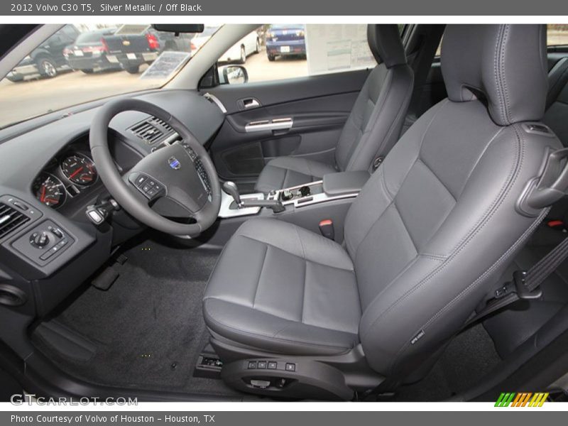 Silver Metallic / Off Black 2012 Volvo C30 T5