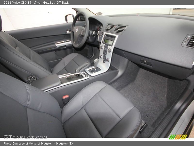 Silver Metallic / Off Black 2012 Volvo C30 T5