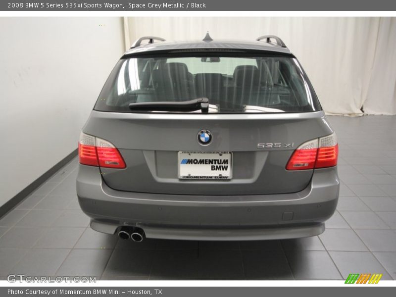 Space Grey Metallic / Black 2008 BMW 5 Series 535xi Sports Wagon
