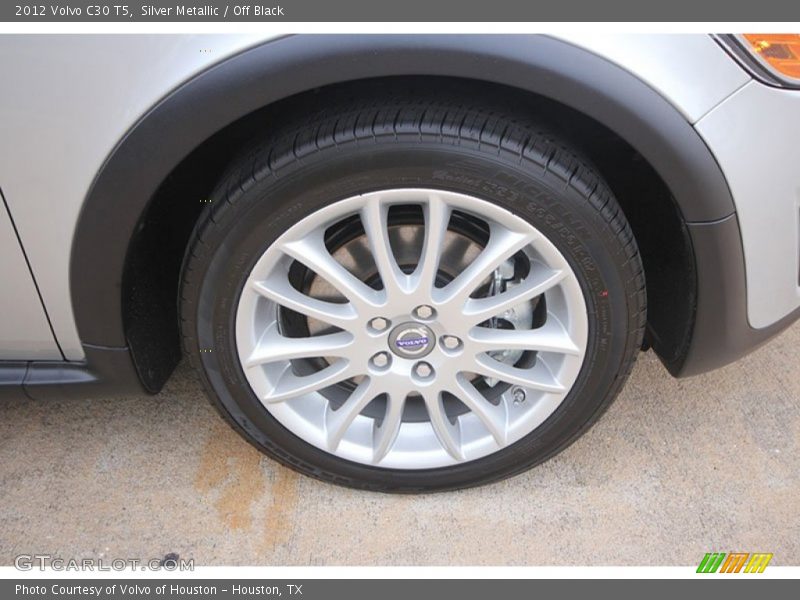 Silver Metallic / Off Black 2012 Volvo C30 T5