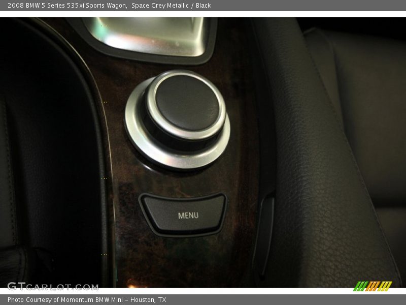 Space Grey Metallic / Black 2008 BMW 5 Series 535xi Sports Wagon