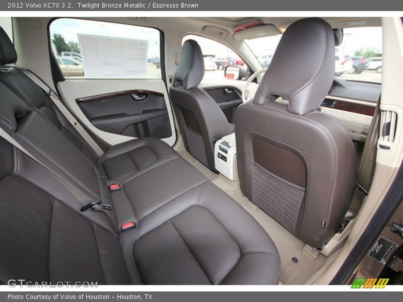  2012 XC70 3.2 Espresso Brown Interior